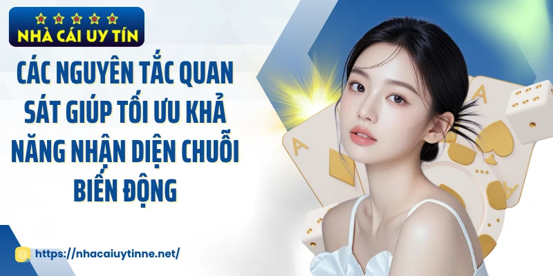 Các nguyên tắc quan sát giúp tối ưu khả năng nhận diện chuỗi biến động